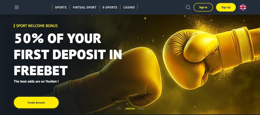 Yonibet Casino Inscription